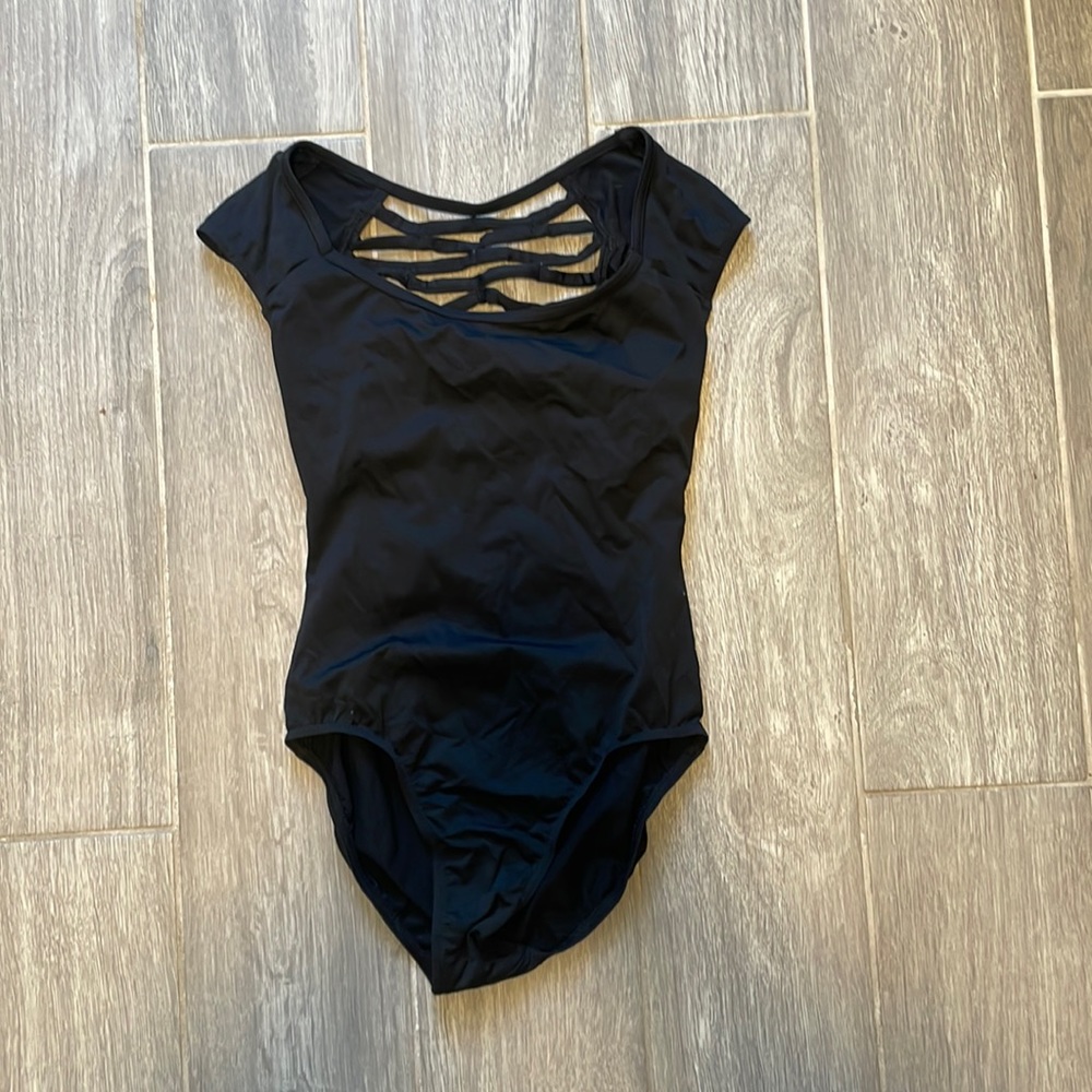 Mirella Black Leotard
